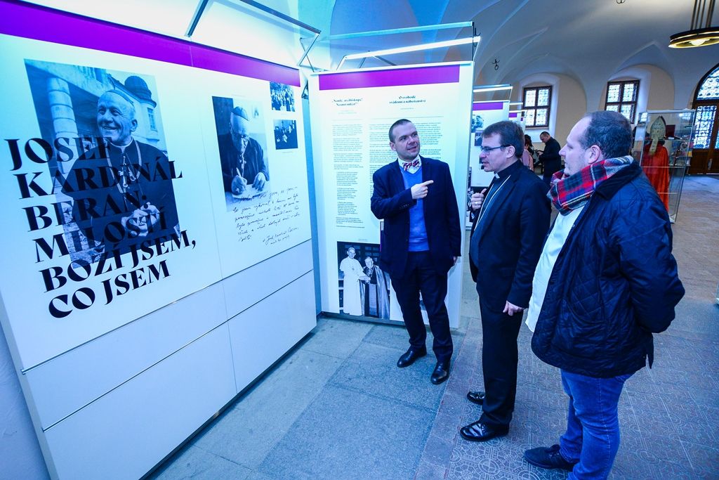 Nová výstava v Plzni přibližuje Josefa kardinála Berana (foto: M. Pecuch, 26.11.2018)