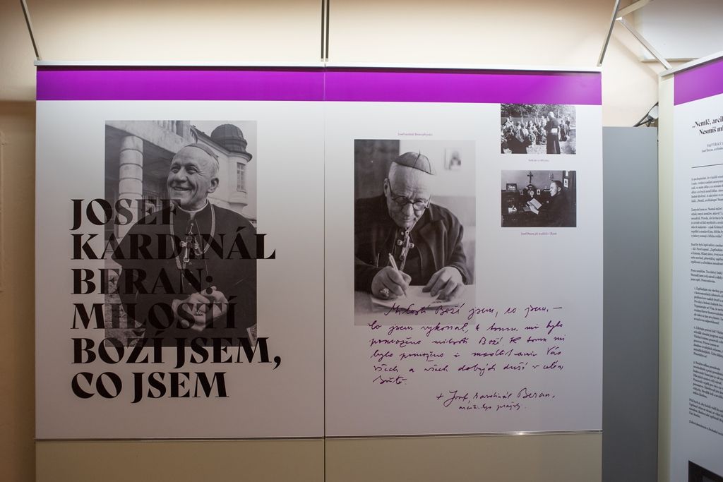 Expozice Josef kardinál Beran - 1. část (foto: J. Strašek, 26.11.2018)