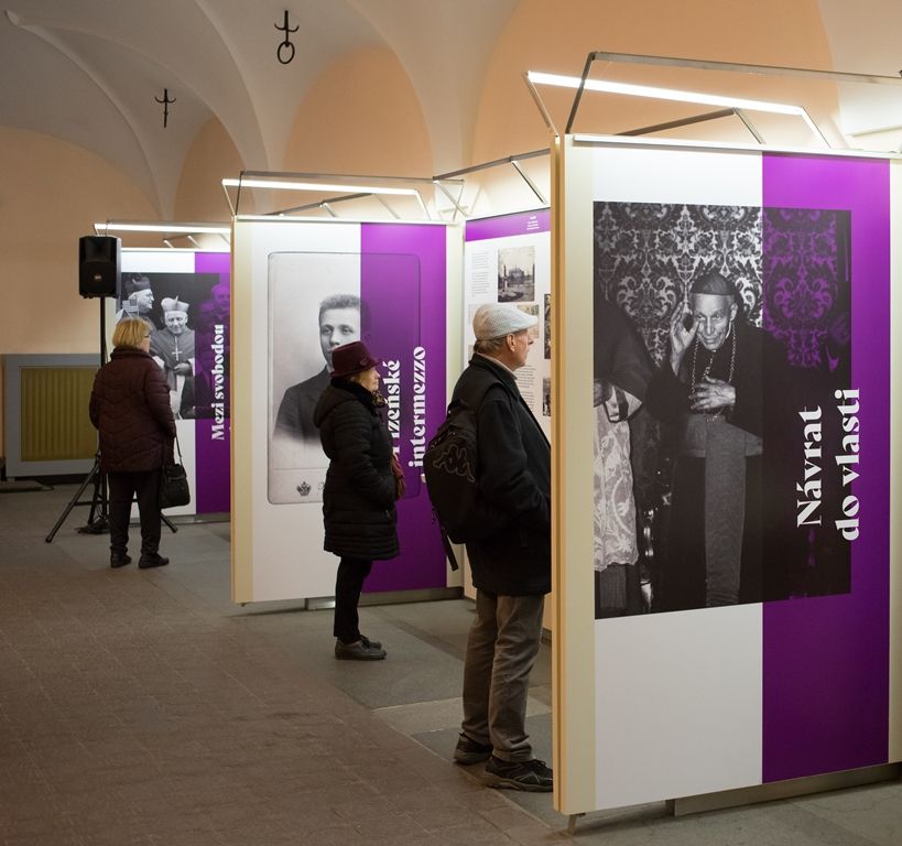 Expozice Josef kardinál Beran - 1. část (foto: J. Strašek, 26.11.2018)