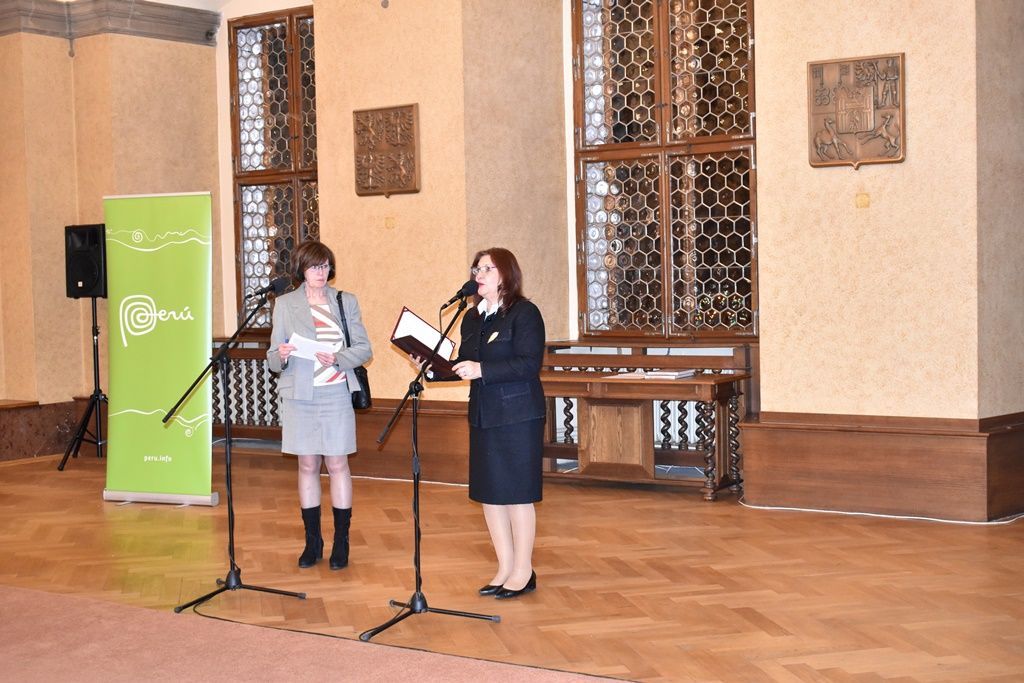 Vyhlášení Ceny Peru 2018 (foto: A. Jarošová, 27.11.2018)