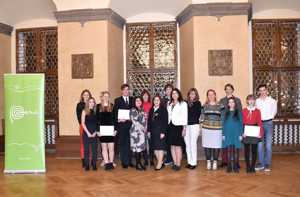 Vyhlášení Ceny Peru 2018 (foto: A. Jarošová, 27.11.2018)