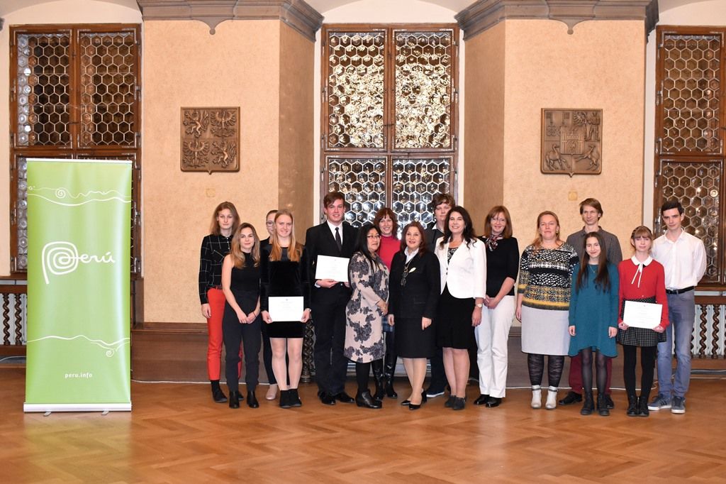 Vyhlášení Ceny Peru 2018 (foto: A. Jarošová, 27.11.2018)