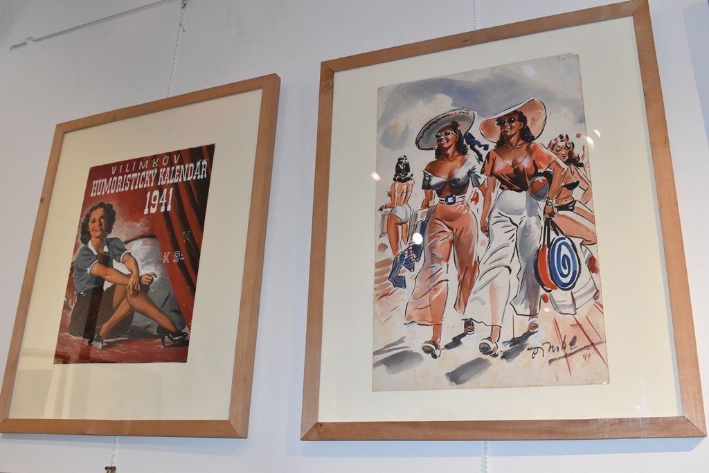 Výstava Ženy a dobrodružství Bohumila Konečného (foto vernisáž: E. Barborková, foto výstava: M. Pecuch, 6.12.2019)