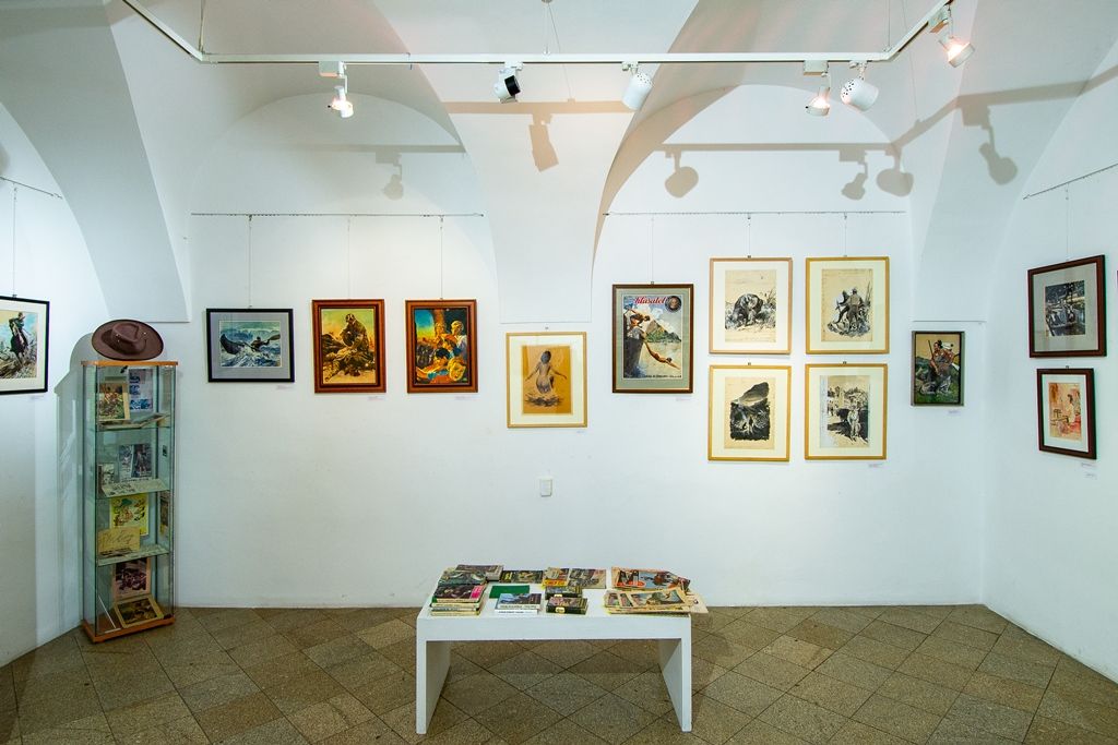 Výstava Ženy a dobrodružství Bohumila Konečného (foto vernisáž: E. Barborková, foto výstava: M. Pecuch, 6.12.2019)