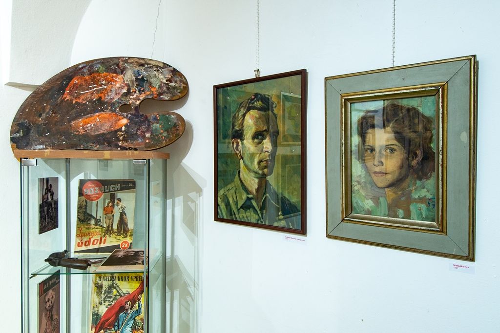 Výstava Ženy a dobrodružství Bohumila Konečného (foto vernisáž: E. Barborková, foto výstava: M. Pecuch, 6.12.2019)