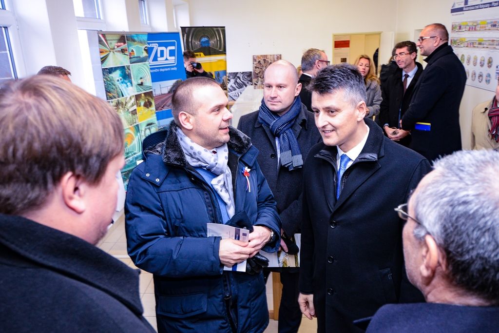 Nejdelší český železniční tunel výrazně zvýší komfort cestujících (foto: M. Pecuch, 11.12.2018)