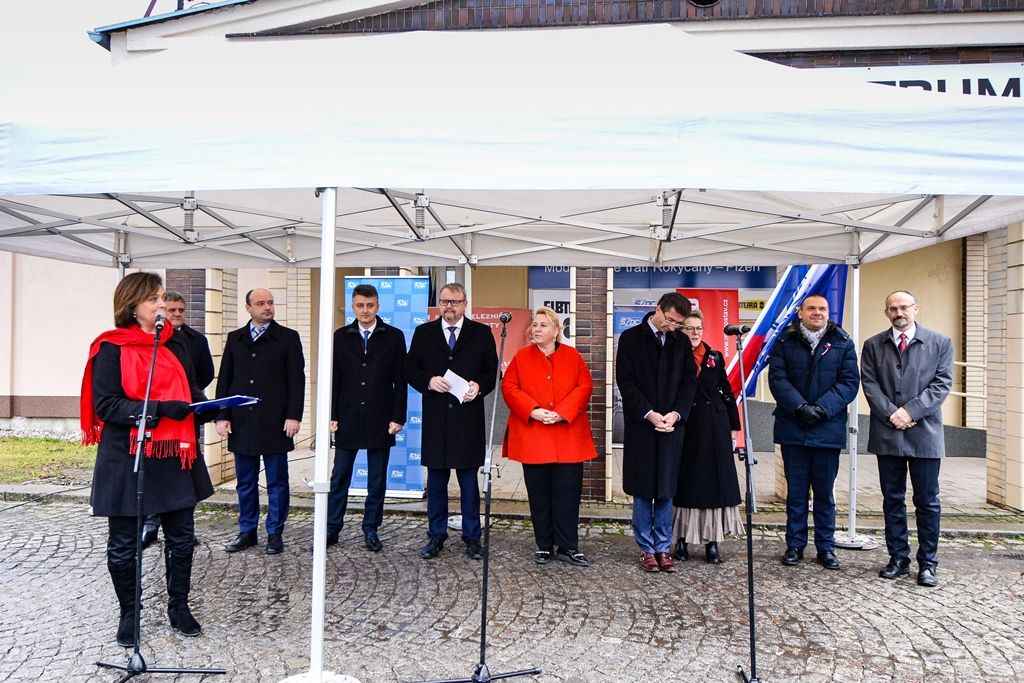 Nejdelší český železniční tunel výrazně zvýší komfort cestujících (foto: M. Pecuch, 11.12.2018)