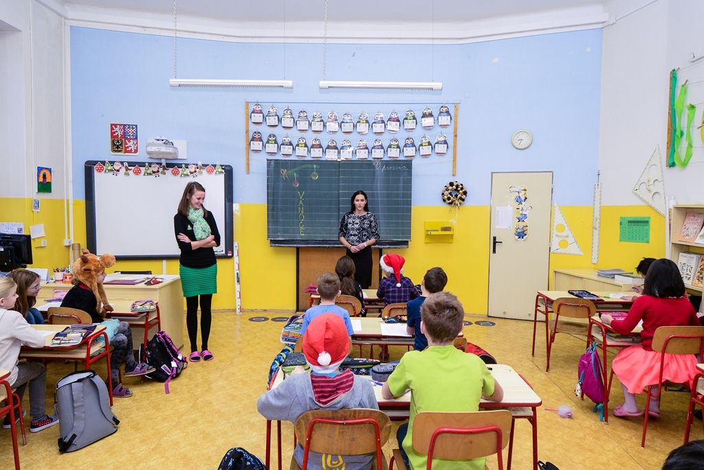 17. základní škola v Plzni má novou půdní vestavbu (foto: M. Pecuch, 12.12.2018)