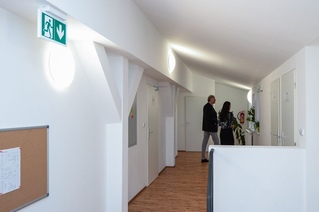 17. základní škola v Plzni má novou půdní vestavbu (foto: M. Pecuch, 12.12.2018)