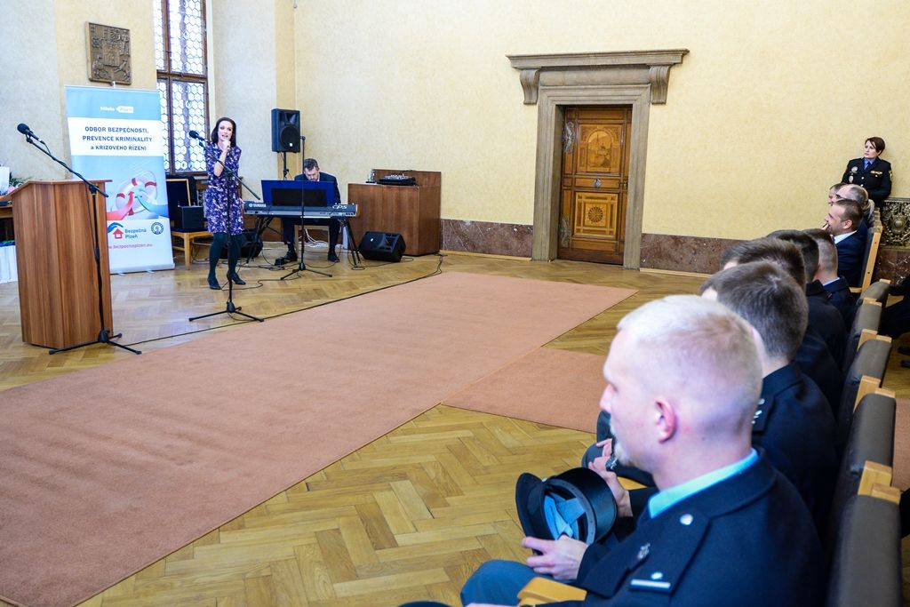 Plzeň ocenila mimořádné činy při záchraně lidského života a majetku (foto: M. Pecuch, 12.12.2018)