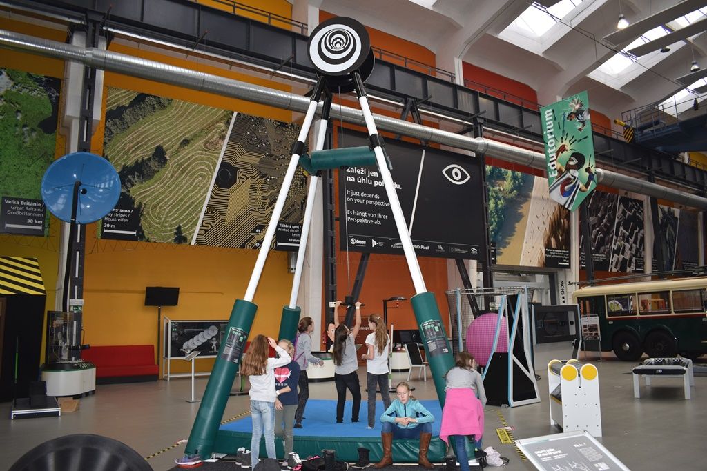 Návštěva Techmanie (foto: A. Jarošová, 20.12.2018)