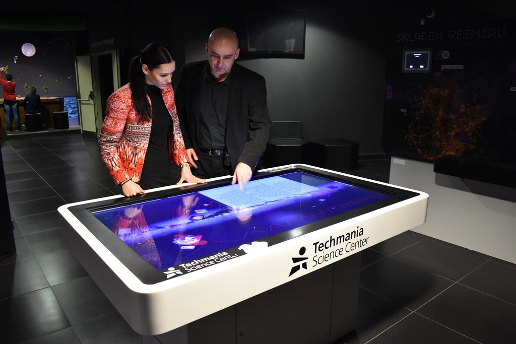 Návštěva Techmanie (foto: A. Jarošová, 20.12.2018)