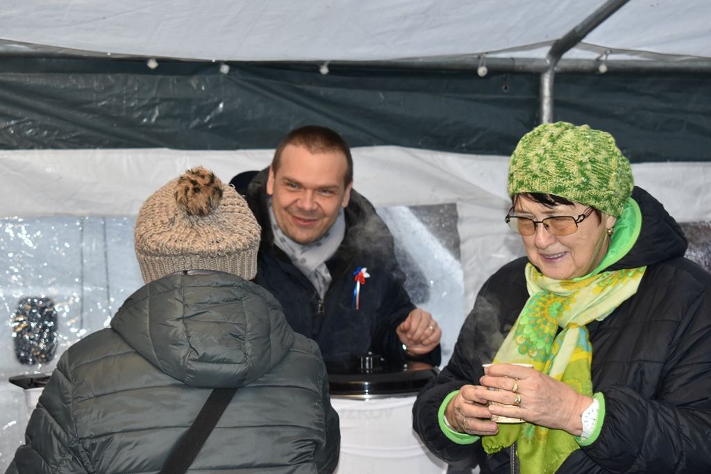 Vánoční punč (foto: E. Barborková, 23.12.2018)