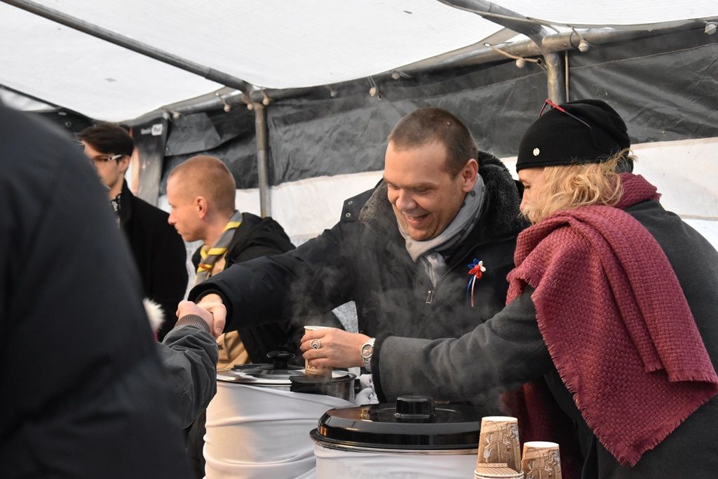 Vánoční punč (foto: E. Barborková, 23.12.2018)