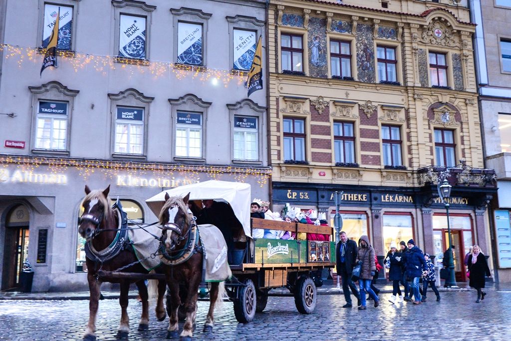 Na radnici odstartovala Tříkrálová sbírka (foto: M. Pecuch, 2.1.2019)