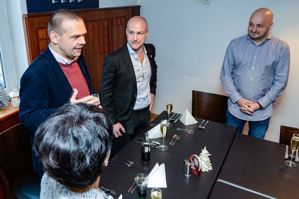 Radní města se setkali s vedením HC Škoda Plzeň (foto: M. Pecuch, 3.1.2019)