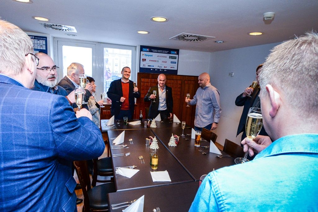 Radní města se setkali s vedením HC Škoda Plzeň (foto: M. Pecuch, 3.1.2019)