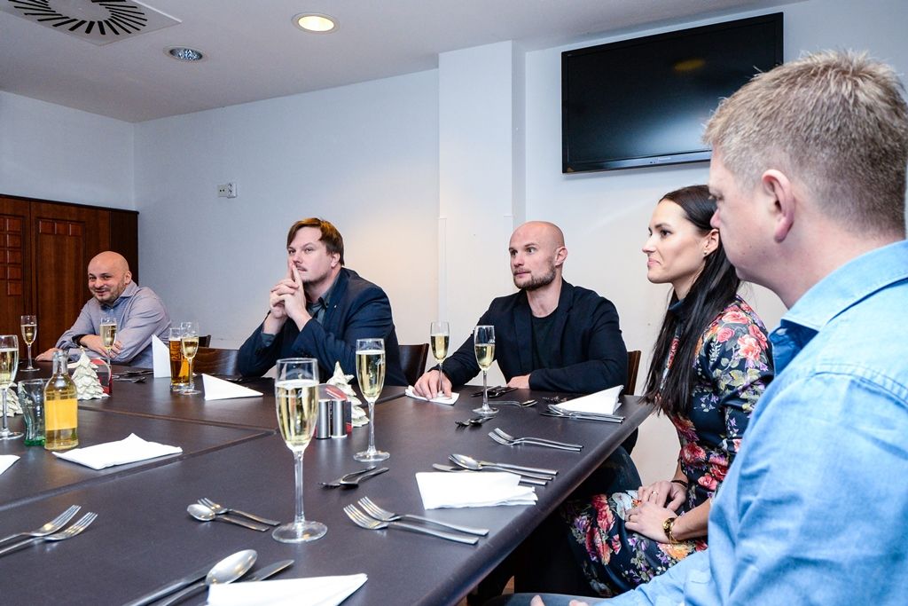 Radní města se setkali s vedením HC Škoda Plzeň (foto: M. Pecuch, 3.1.2019)