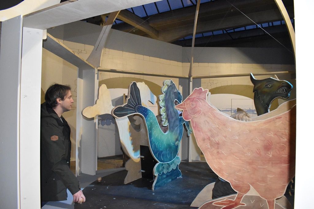 Expozice Za barokem (foto: E. Barborková, 24.1.2019)