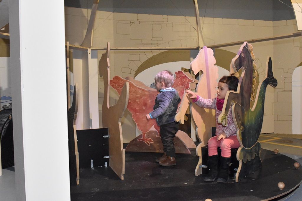 Expozice Za barokem (foto: E. Barborková, 24.1.2019)