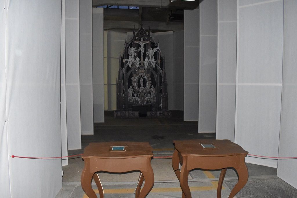 Expozice Za barokem (foto: E. Barborková, 24.1.2019)