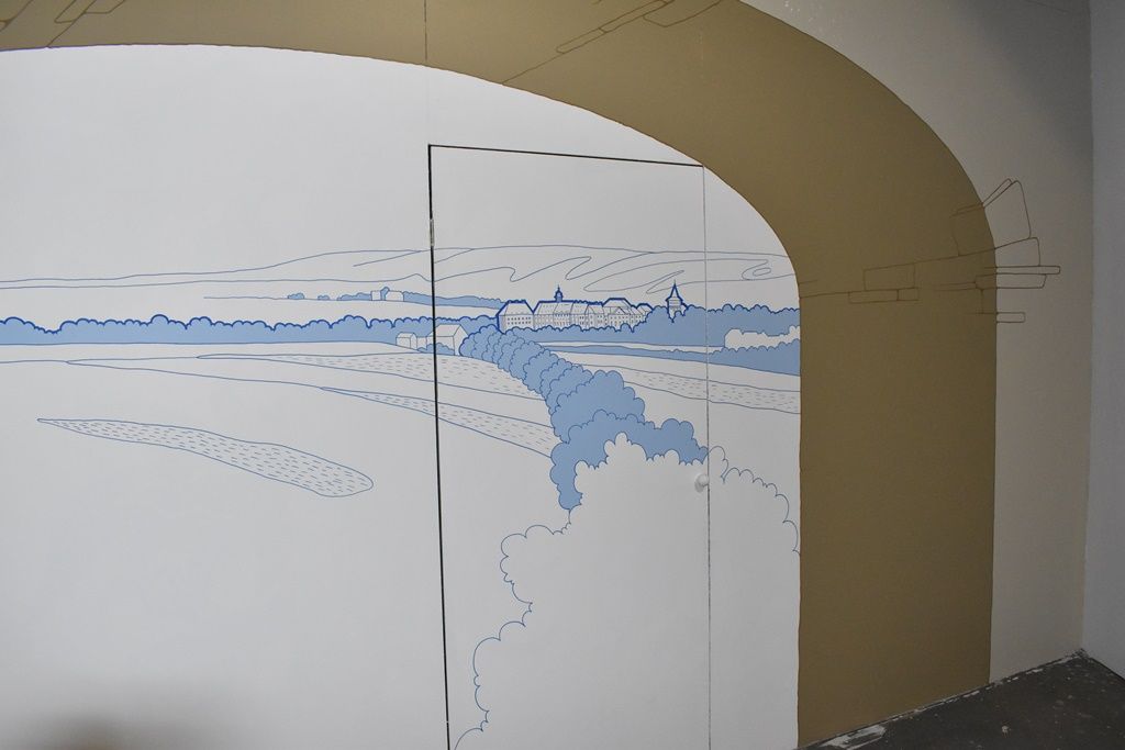 Expozice Za barokem (foto: E. Barborková, 24.1.2019)