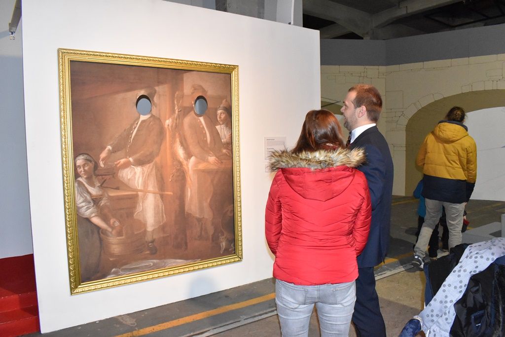 Expozice Za barokem (foto: E. Barborková, 24.1.2019)