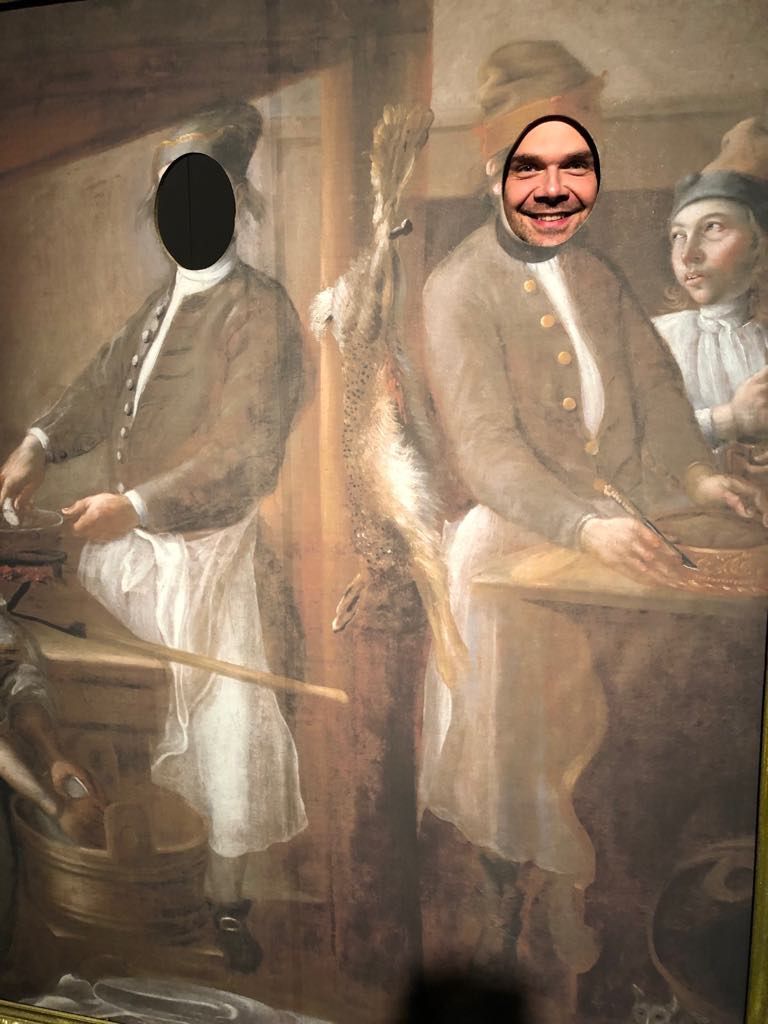 Expozice Za barokem (foto: E. Barborková, 24.1.2019)