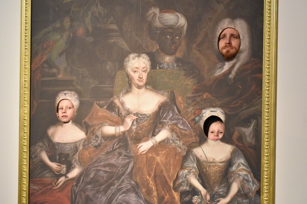 Expozice Za barokem (foto: E. Barborková, 24.1.2019)