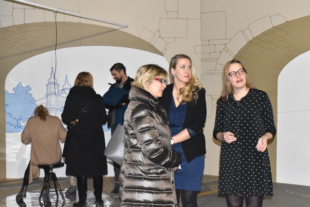 Expozice Za barokem (foto: E. Barborková, 24.1.2019)
