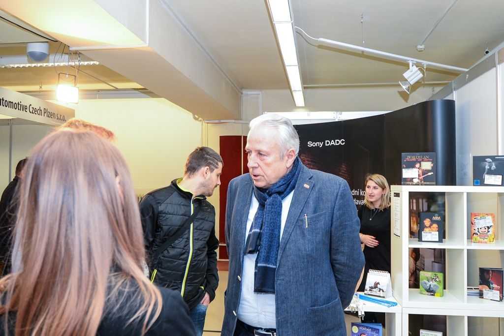 Na veletrhu práce se představilo 50 vystavovatelů (foto: M. Pecuch, 30.1.2019)