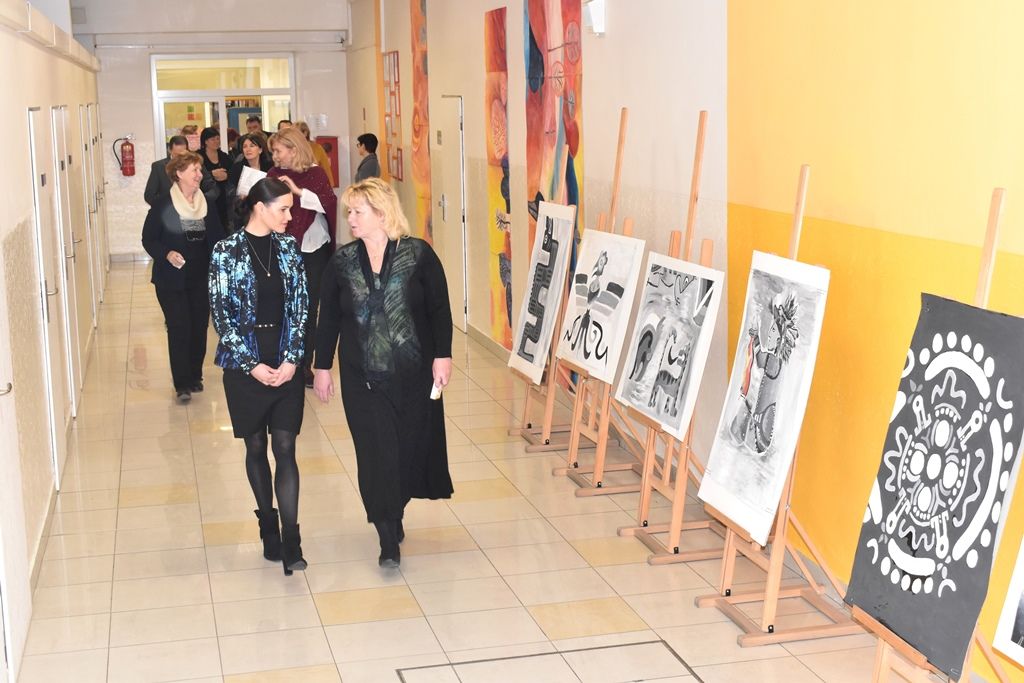 Žáci z 15. základní školy si pochutnali na mexickém menu (foto: A. Jarošová, 5.2.2019)