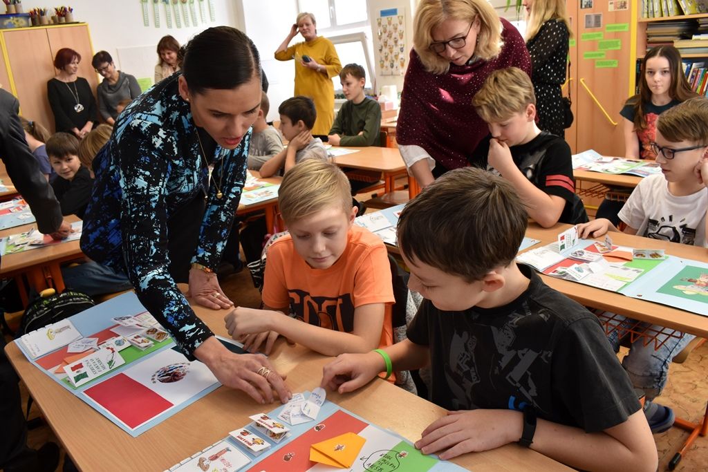 Žáci z 15. základní školy si pochutnali na mexickém menu (foto: A. Jarošová, 5.2.2019)