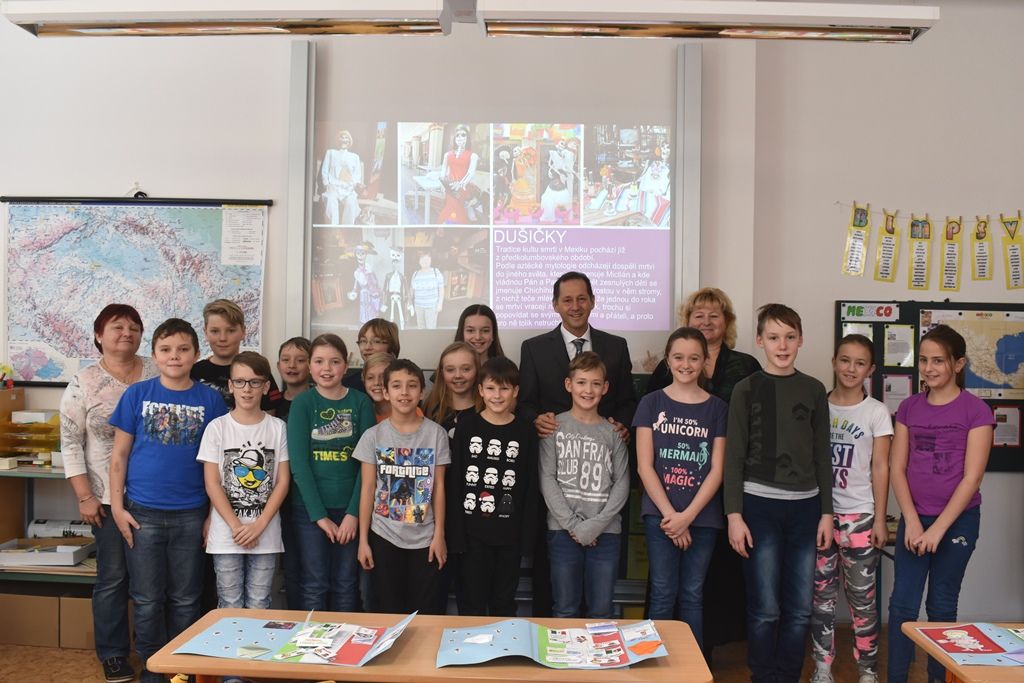 Žáci z 15. základní školy si pochutnali na mexickém menu (foto: A. Jarošová, 5.2.2019)