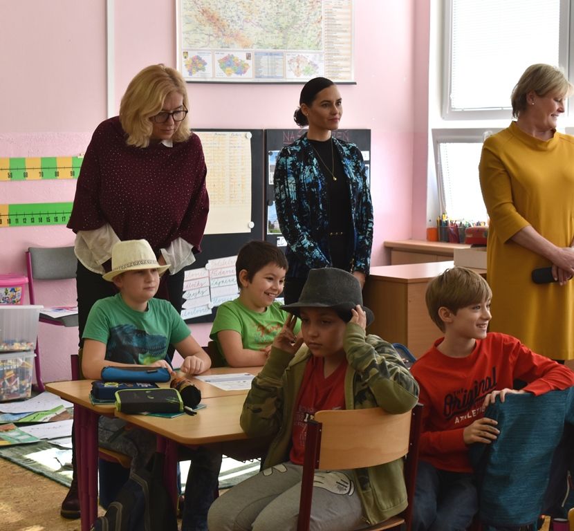 Žáci z 15. základní školy si pochutnali na mexickém menu (foto: A. Jarošová, 5.2.2019)