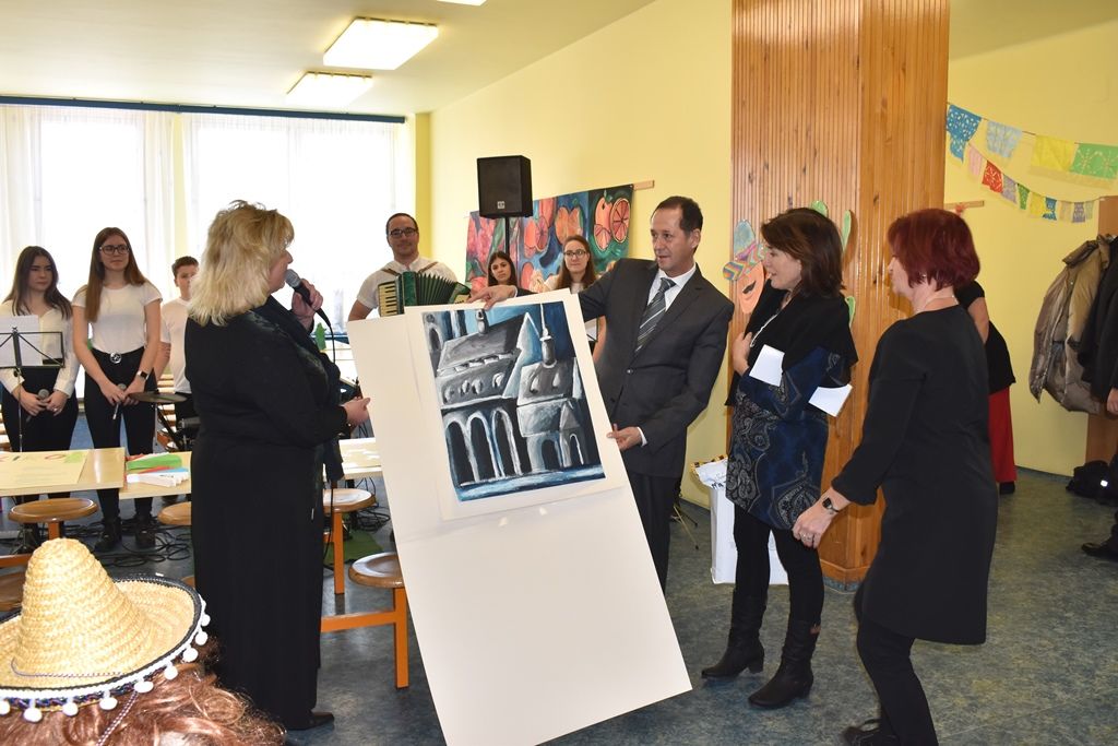 Žáci z 15. základní školy si pochutnali na mexickém menu (foto: A. Jarošová, 5.2.2019)