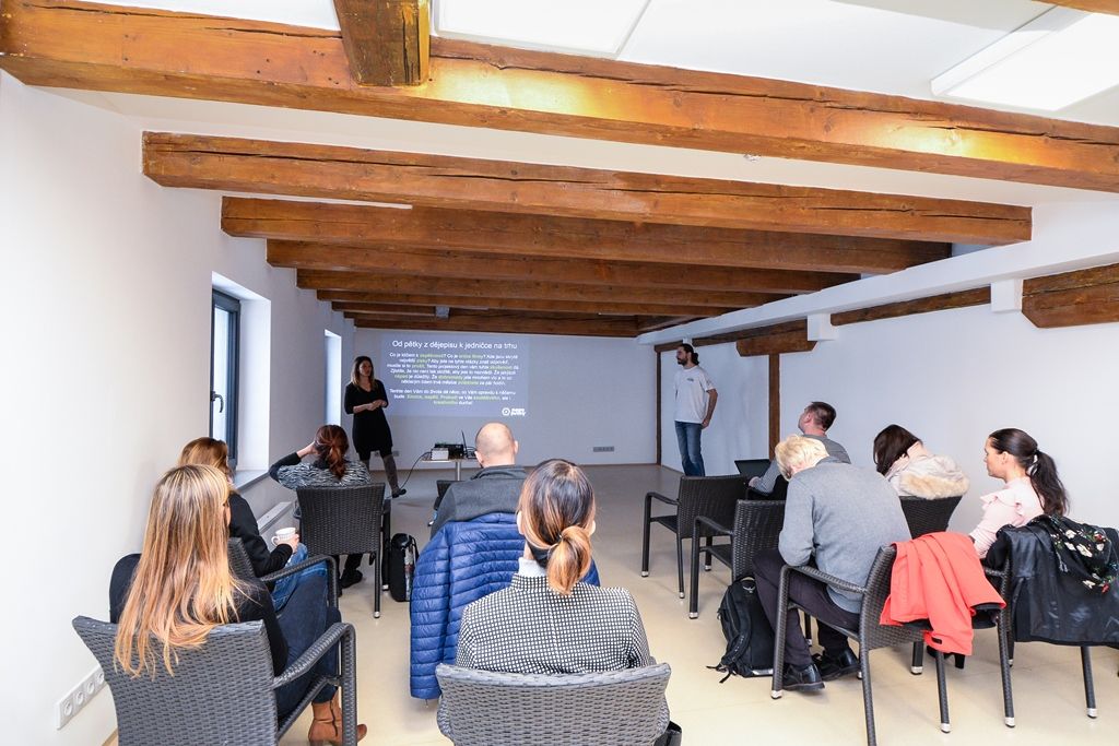 Žáci ze základních škol zakládali firmy (foto: M. Pecuch, 6.2.2019)