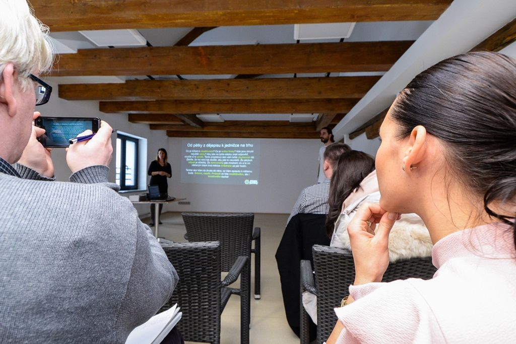 Žáci ze základních škol zakládali firmy (foto: M. Pecuch, 6.2.2019)