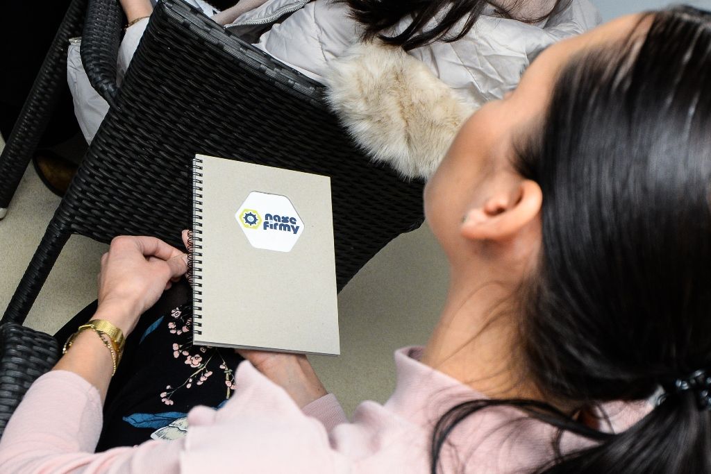 Žáci ze základních škol zakládali firmy (foto: M. Pecuch, 6.2.2019)