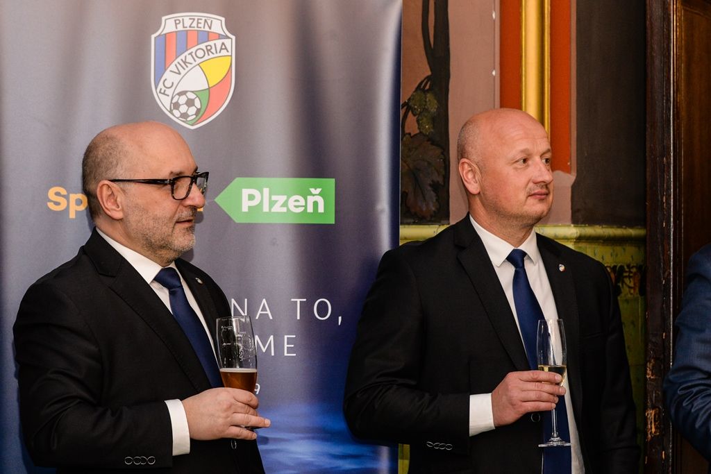 Setkání vedení města s FC Viktoria Plzeň (foto: M. Pecuch, 6.2.2019)