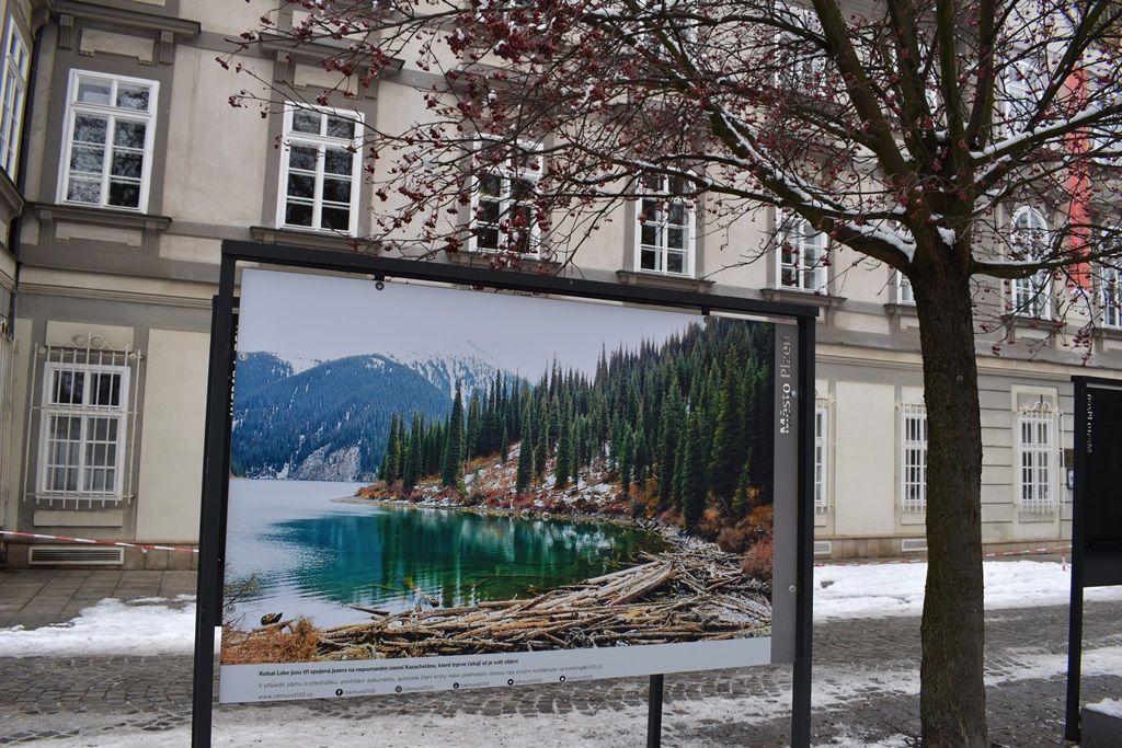 Dva mladí cestovatelé z Plzeňska se vydali po stopách Hanzelky a Zikmunda (foto: A. Jarošová, 8.2.2019)