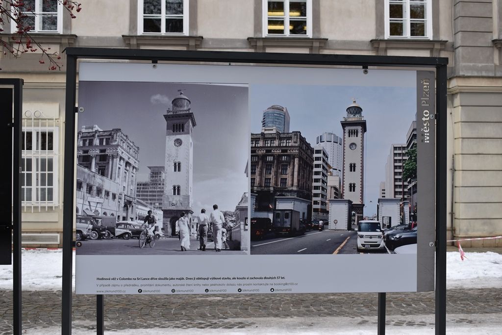 Dva mladí cestovatelé z Plzeňska se vydali po stopách Hanzelky a Zikmunda (foto: A. Jarošová, 8.2.2019)