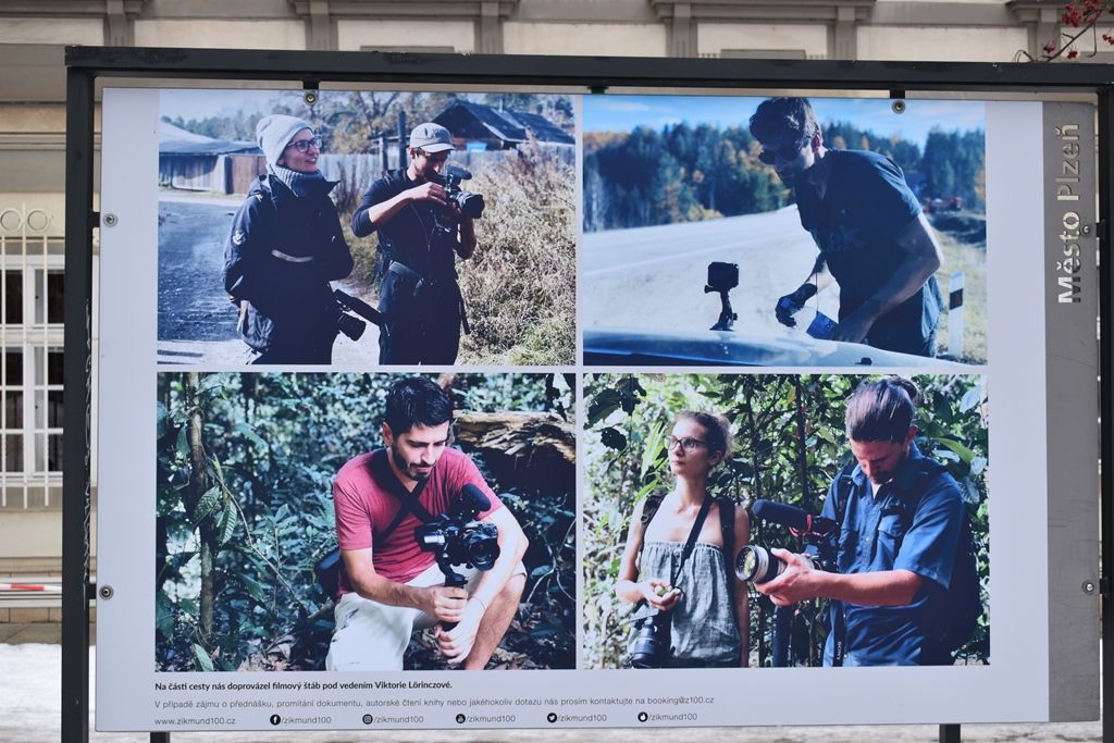Dva mladí cestovatelé z Plzeňska se vydali po stopách Hanzelky a Zikmunda (foto: A. Jarošová, 8.2.2019)