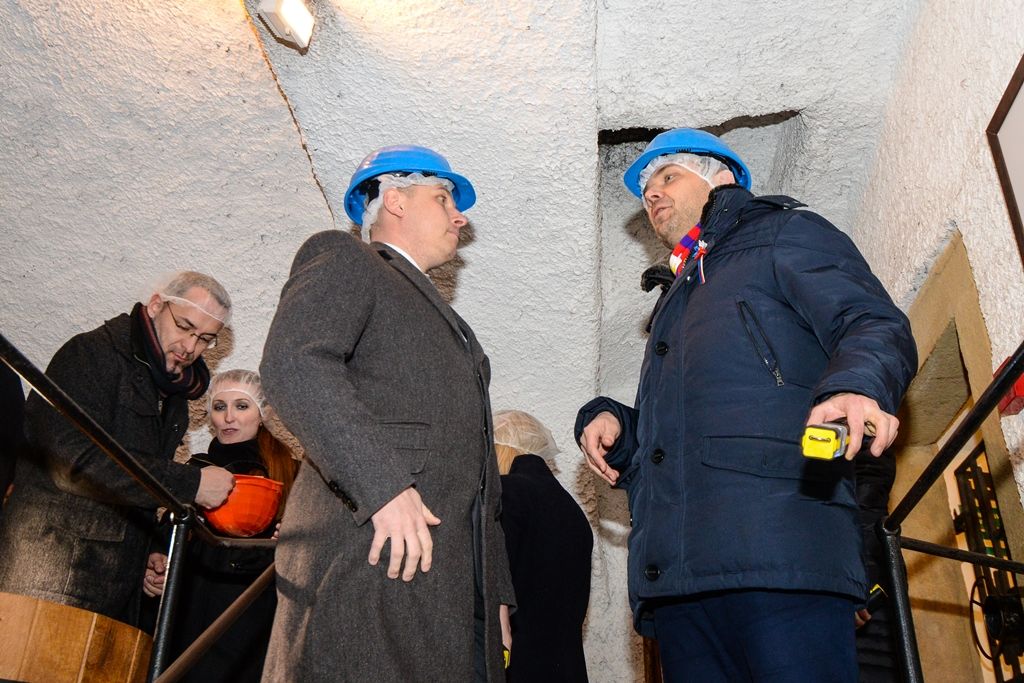 Plzeňské historické podzemí má zpřístupněnou novou část (foto: M. Pecuch, 14.2.2019)
