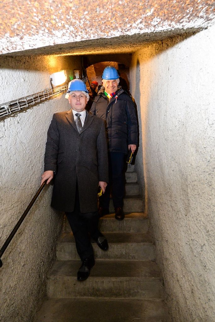 Plzeňské historické podzemí má zpřístupněnou novou část (foto: M. Pecuch, 14.2.2019)