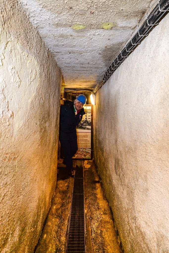 Plzeňské historické podzemí má zpřístupněnou novou část (foto: M. Pecuch, 14.2.2019)