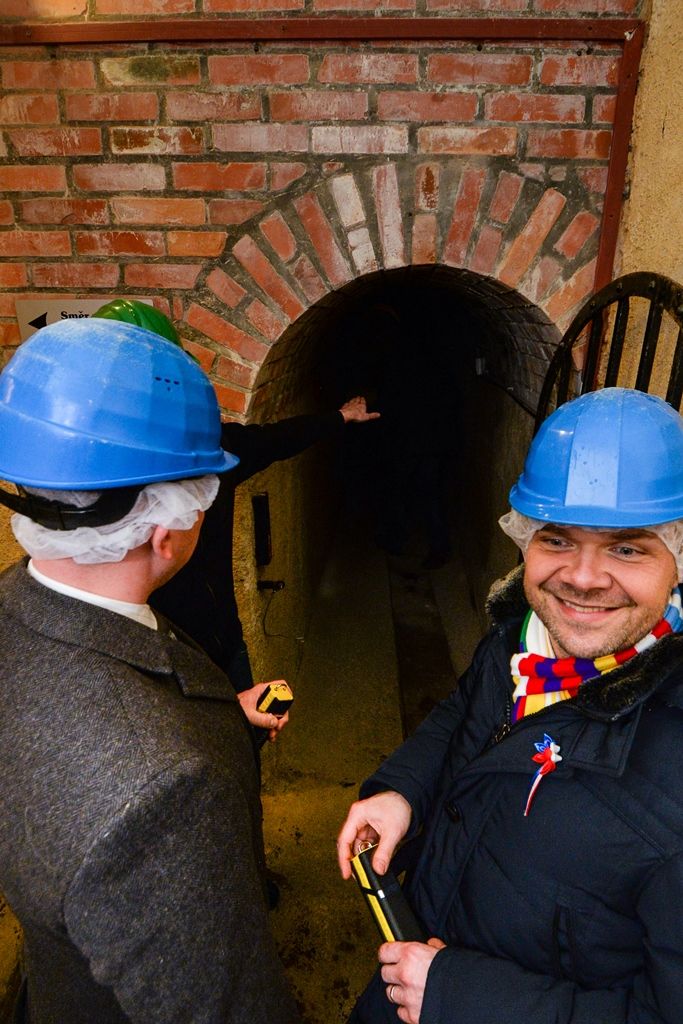 Plzeňské historické podzemí má zpřístupněnou novou část (foto: M. Pecuch, 14.2.2019)