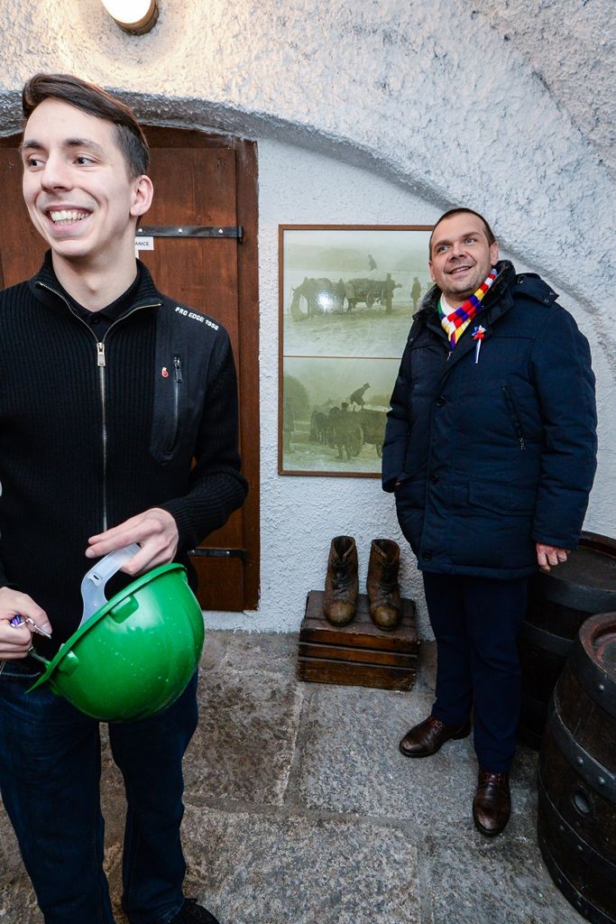 Plzeňské historické podzemí má zpřístupněnou novou část (foto: M. Pecuch, 14.2.2019)