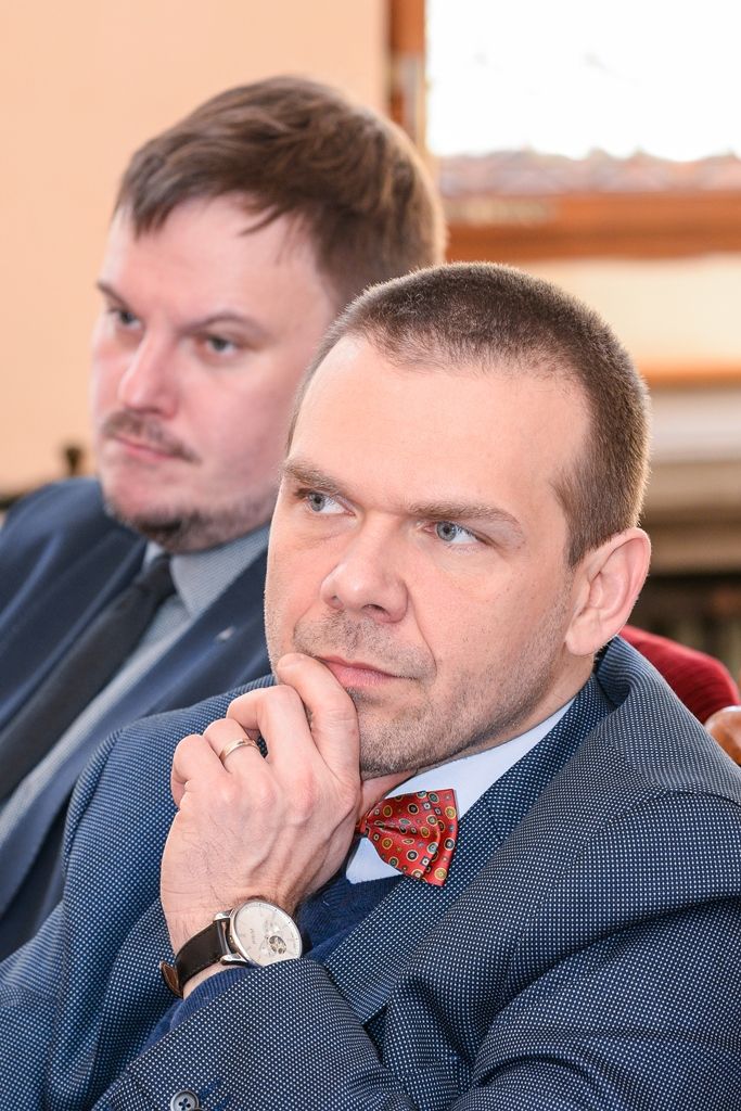 Přijetí dánské delegace na plzeňské radnici (foto: M. Pecuch, 15.2.2019)