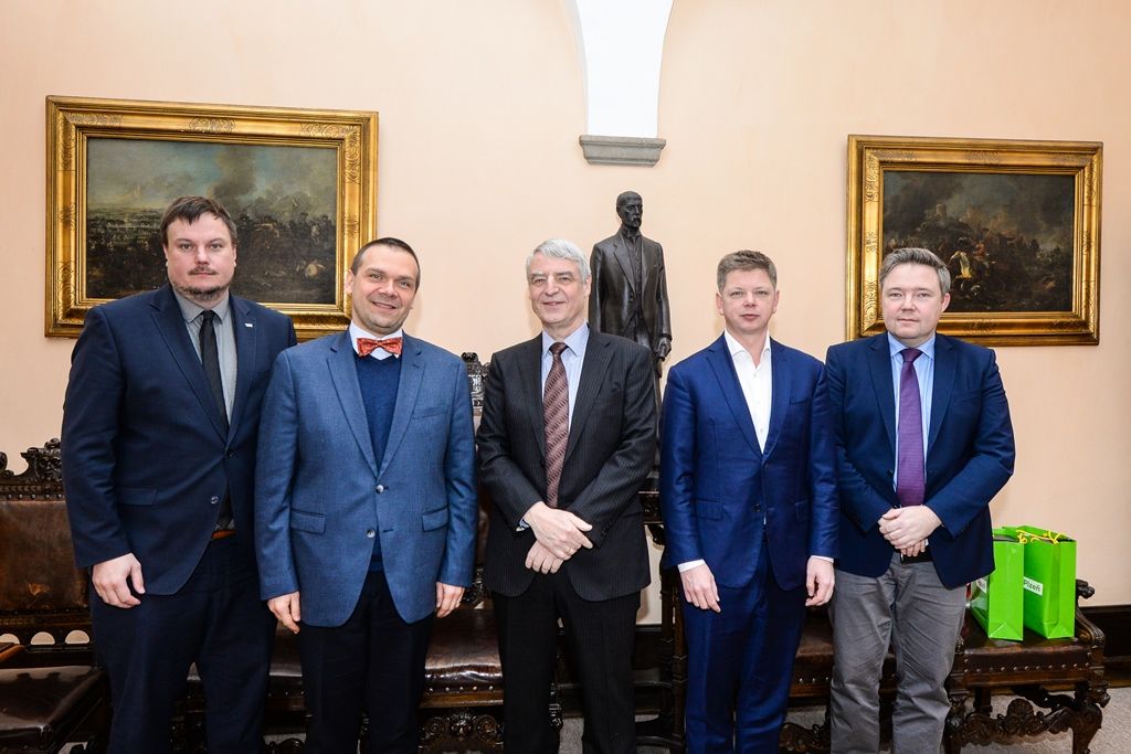 Přijetí dánské delegace na plzeňské radnici